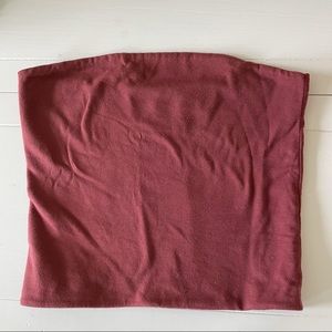 Brandy Melville Maroon Tube Top